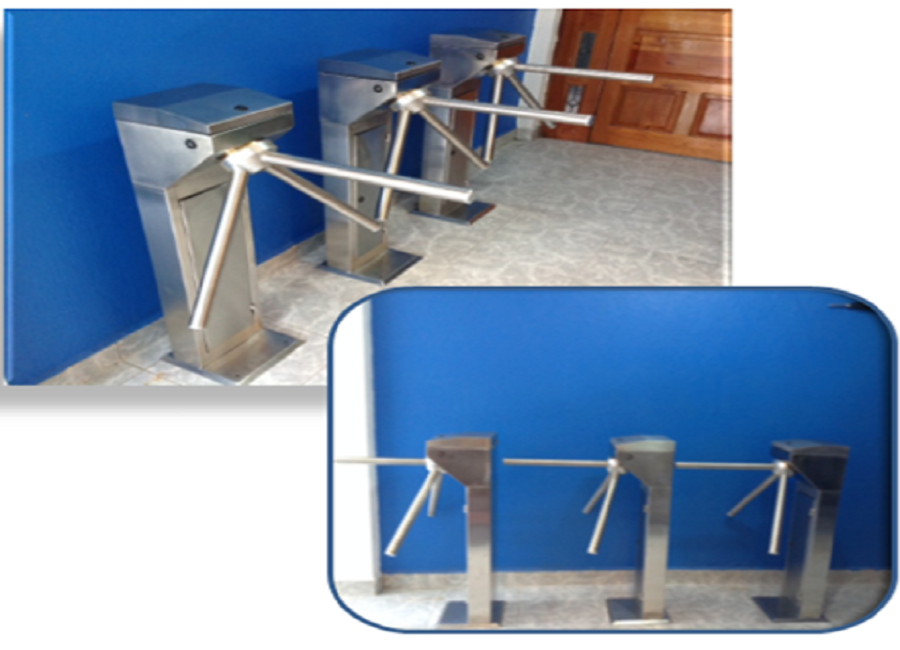 TORNIQUETE PEATONAL DE MEDIO CUERPO