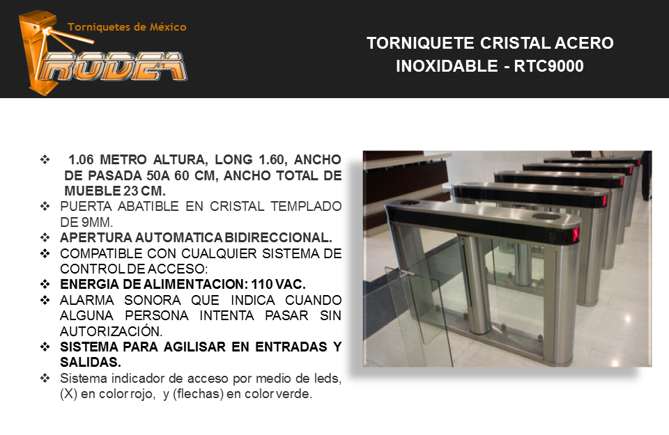 Torniquetes Rodea